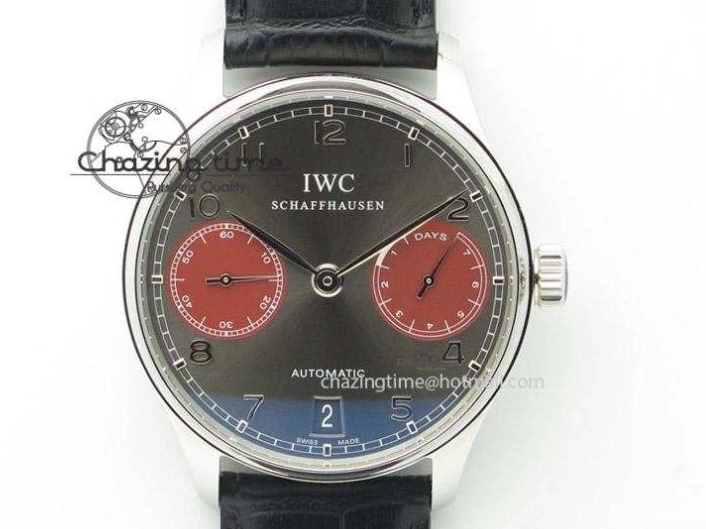 MIROTIME 0818 Effortless Portuguese Fa Jones IW544201 RG GSF 1:1 Best Edition White Dial On Leather Strap 7228